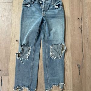 Free People ripped jeans